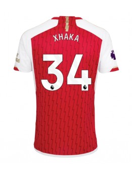 Arsenal Granit Xhaka #34 Heimtrikot 2023-24 Kurzarm